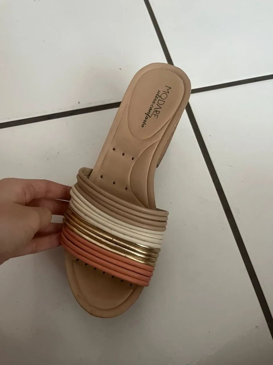 Tamanco Feminino Anabela Plataforma  - Foto 2