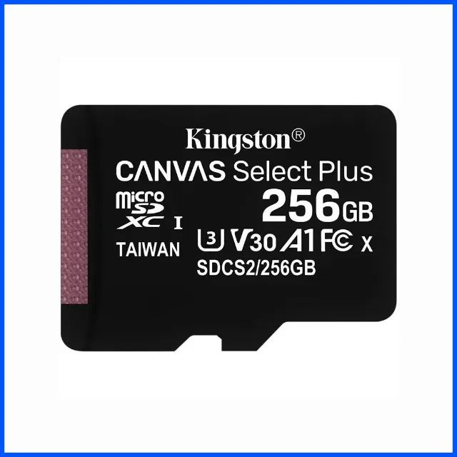 memória micro sd kingston 256gb canvas select plus original Lacrado - Foto 3