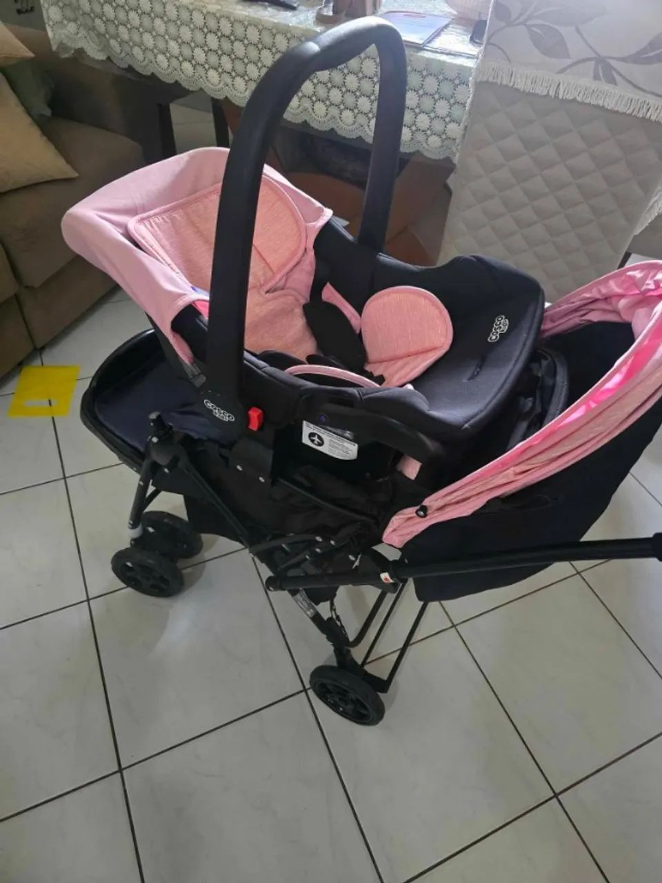 carrinho e bebe conforto - Foto 3