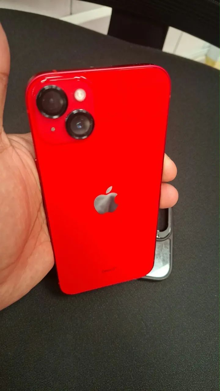 -IPHONE 14 PLUS 256GB VERMELHO ? IMPECÁVEL ? - Foto 2