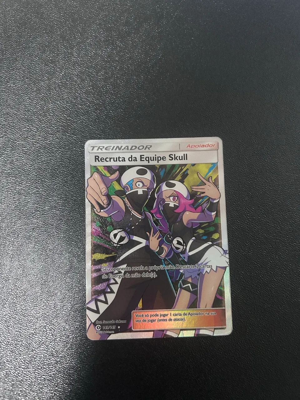 Recruta da equipe skull- CARD POKEMON