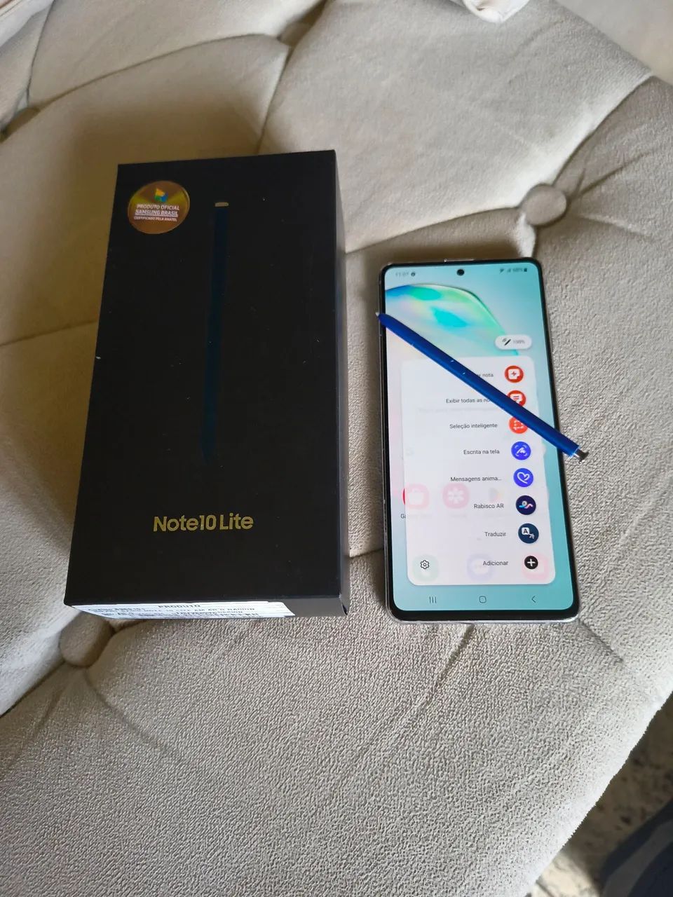 CELULAR SAMSUNG NOT 10 LITE