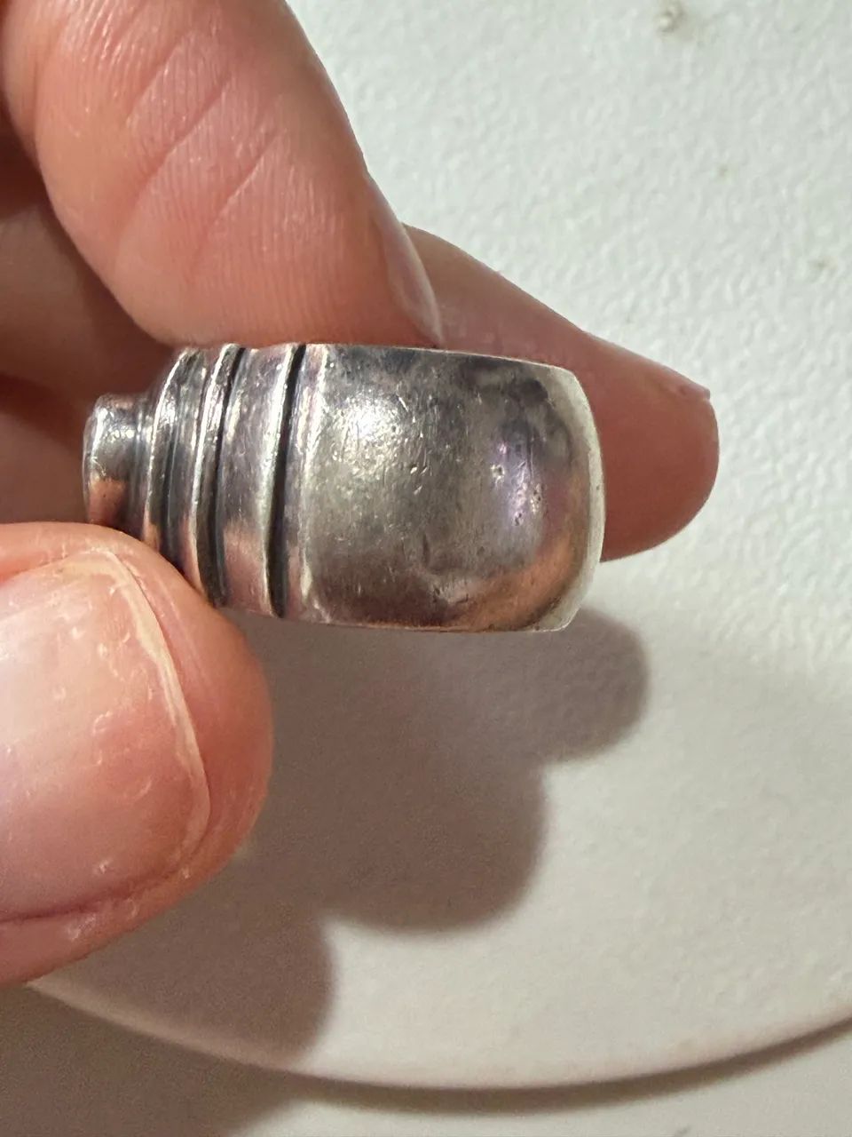 Vendo anel de prata 925 pedra de coração  - Foto 4