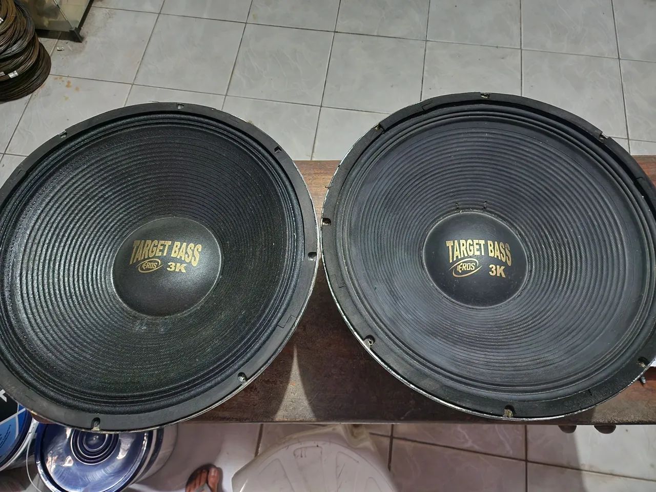 Auto falantes Eros 18 polegadas 1500 watts