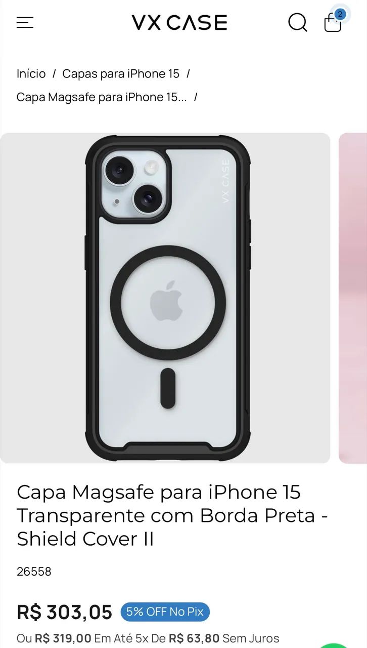 Capa VX CASE 