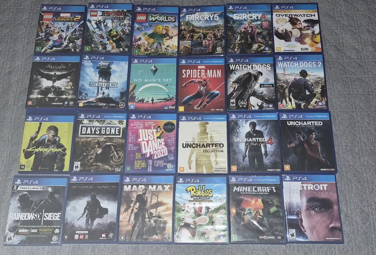 Jogos PS4 - Leia a descrição! (Preços individuais)