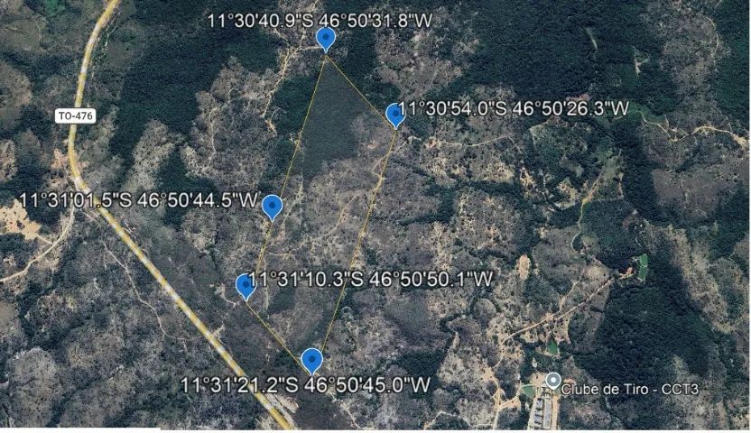 Área Rural em Dianópolis 7 Alqueires 