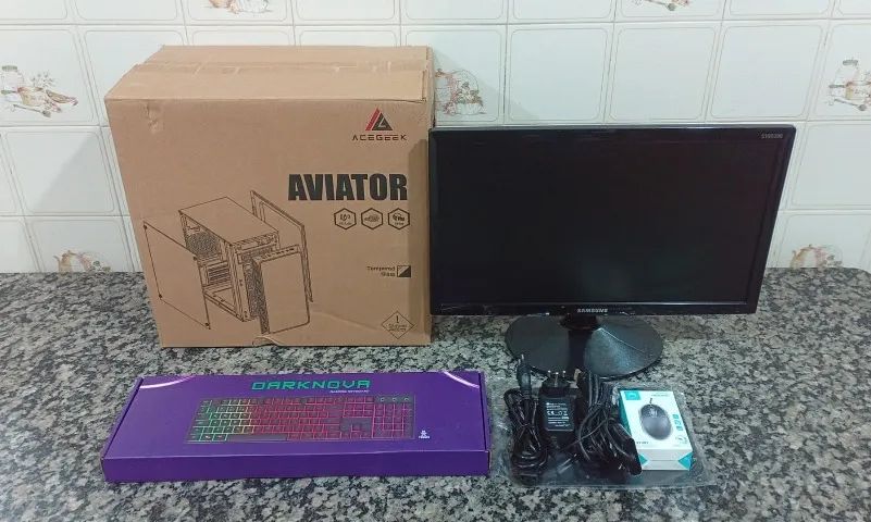 Gamer - 8GB Fury - Quadro 600 - M.2 - LCD HDMI - Foto 3