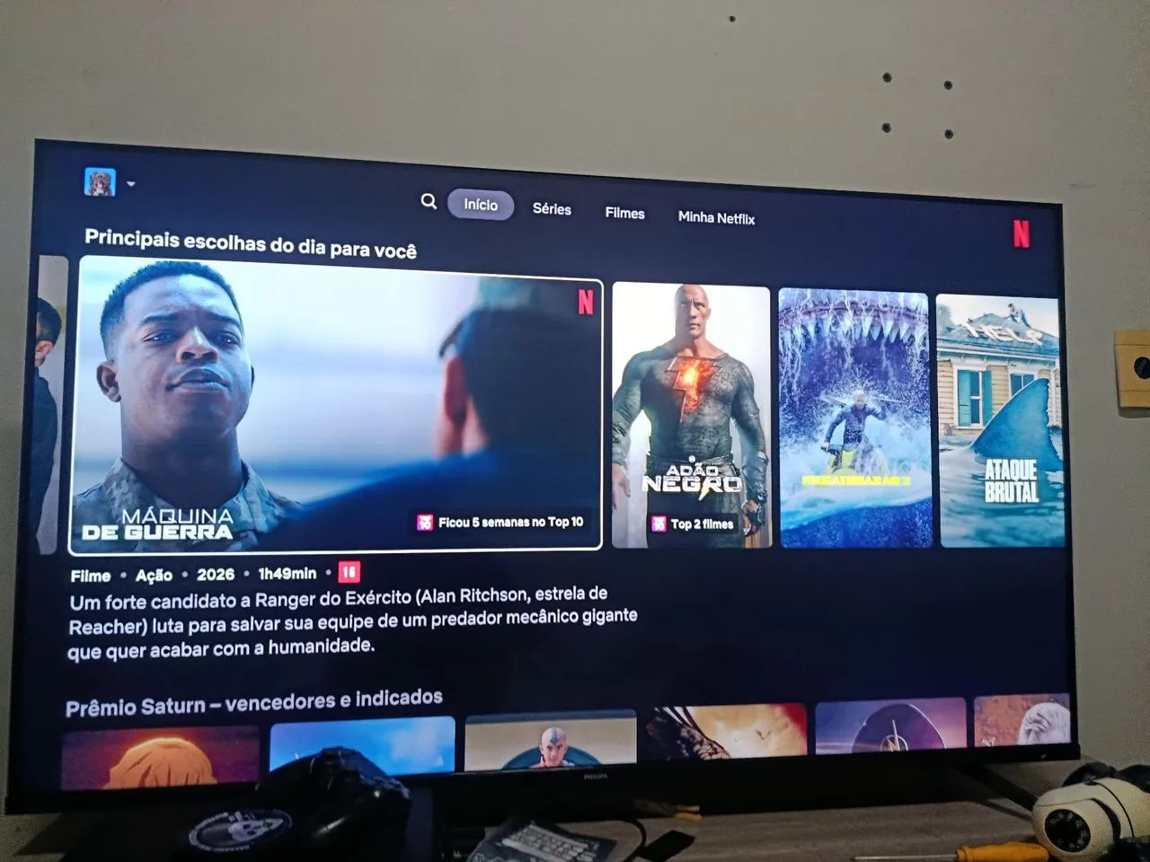 Smart TV 4K 50 philips - Foto 2