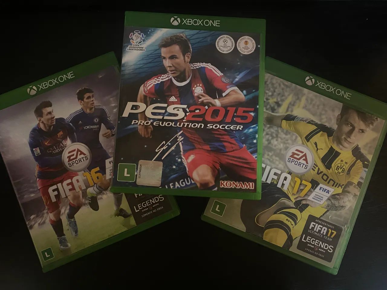 FIFA 2016 e 2017  + PES 2016