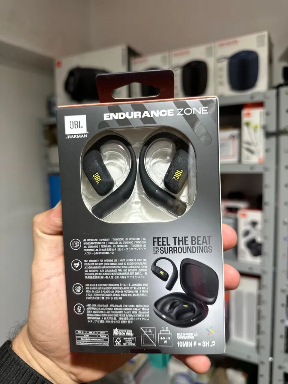 Fone JBL Endurance Zone Preto  - Foto 4