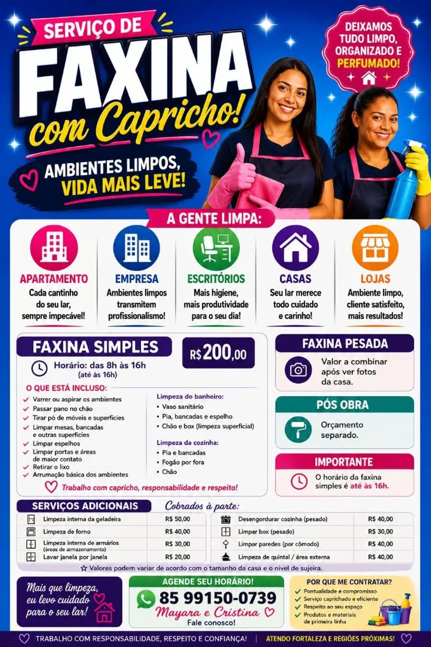 faxineiras
