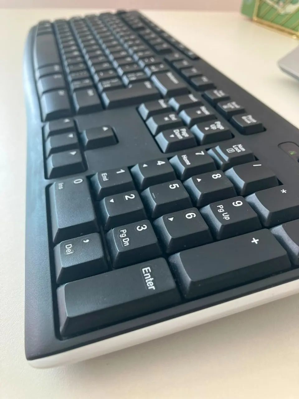 Teclado sem fio Logitech K270 Conexão USB e Layout ABNT2 - Foto 4