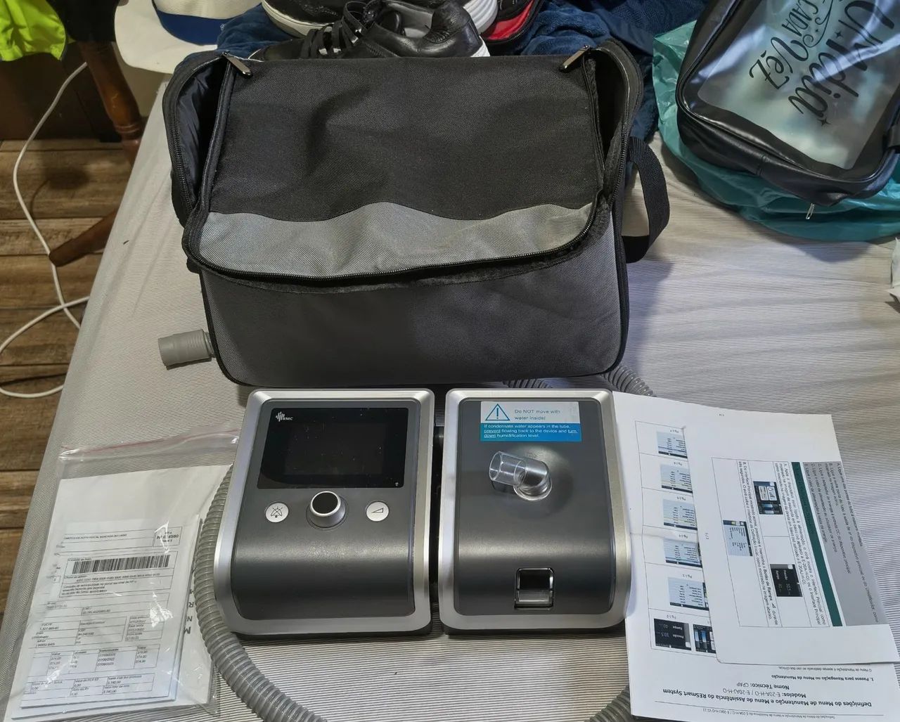 ? VENDO CPAP BMC RESmart System Semi Novo ? - Foto 2