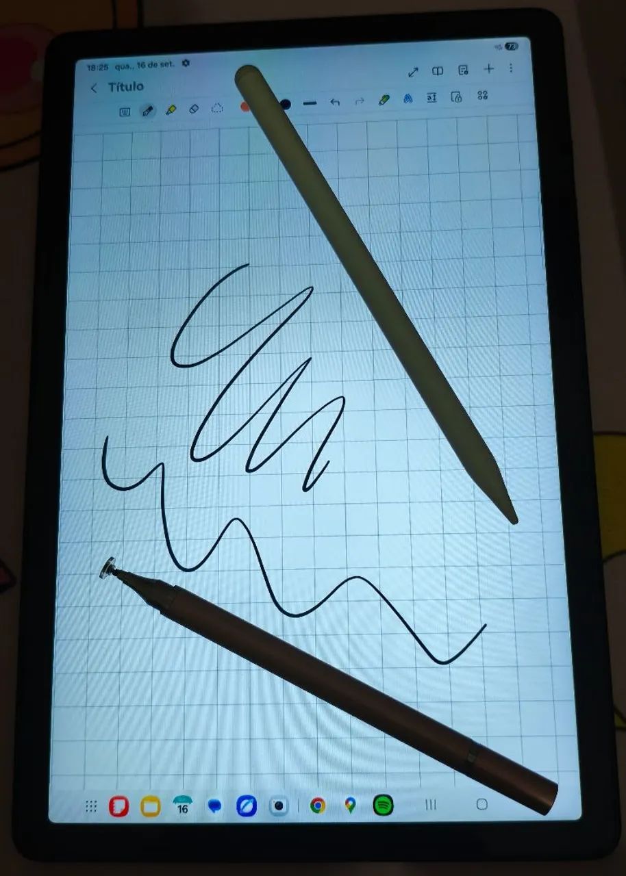 Tablet A9+ Plus SAMSUNG Excelente estado - Foto 2
