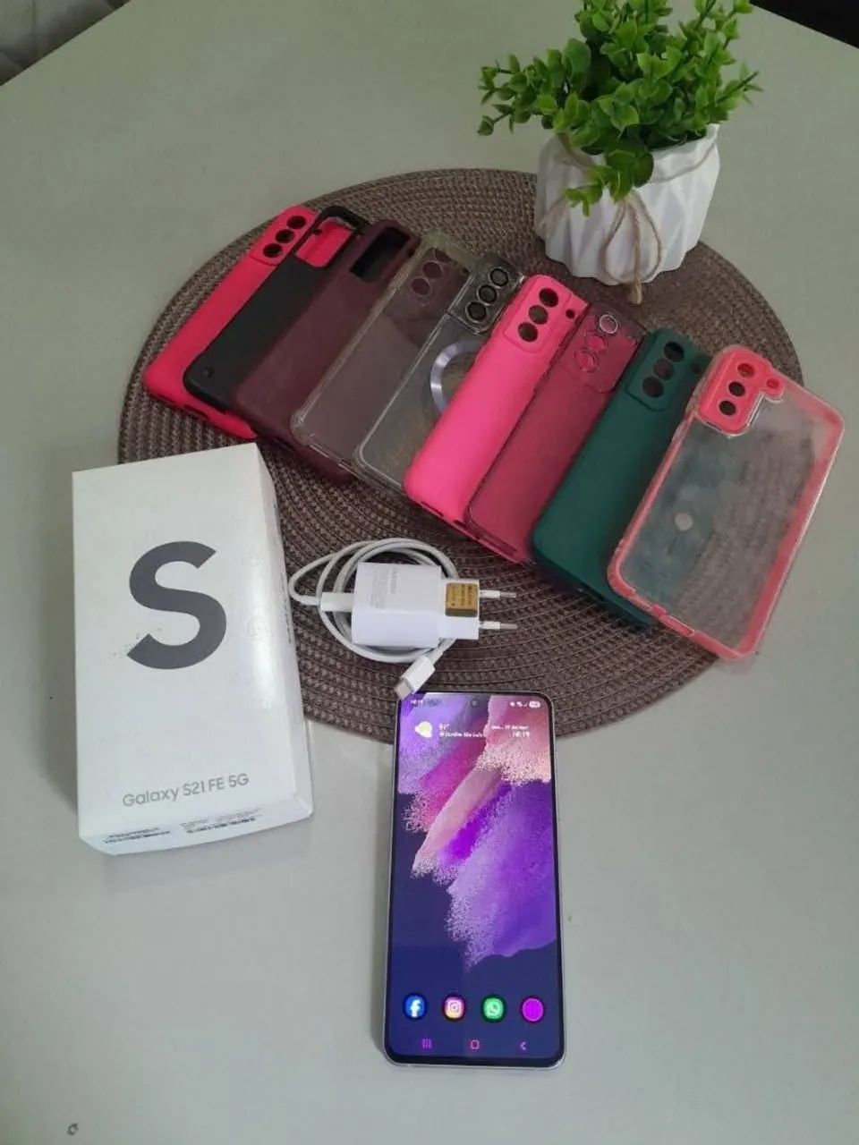Samsung s21fe novinho 