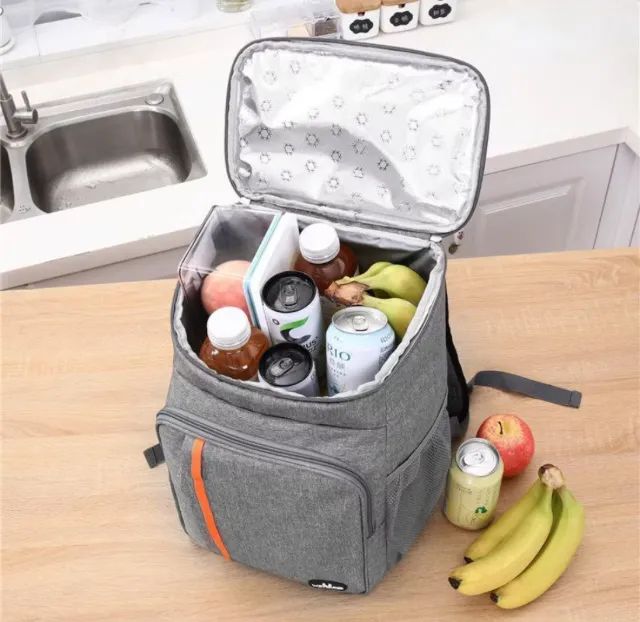 MOCHILA TÉRMICA 18 LITROS - LEVE, PRÁTICA E SUPER ESPAÇOSA! ? - Foto 4