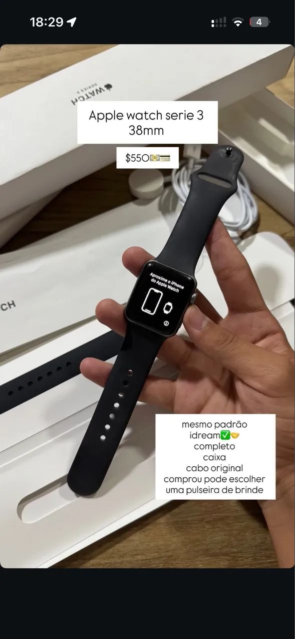Apple watch serie 3 38mm