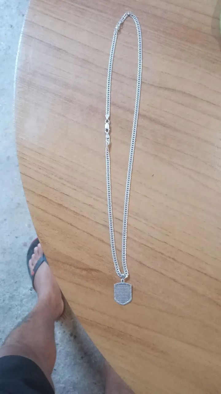 Cordão de prata  - Foto 2