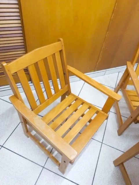Conjunto de mesa e cadeiras Marfim - Foto 3