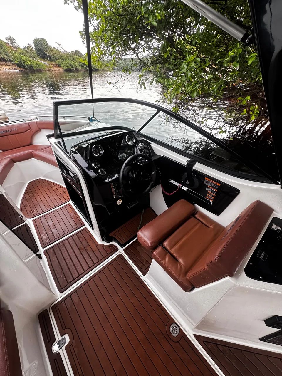 Lancha 24 pés motor 250hp  - Foto 4