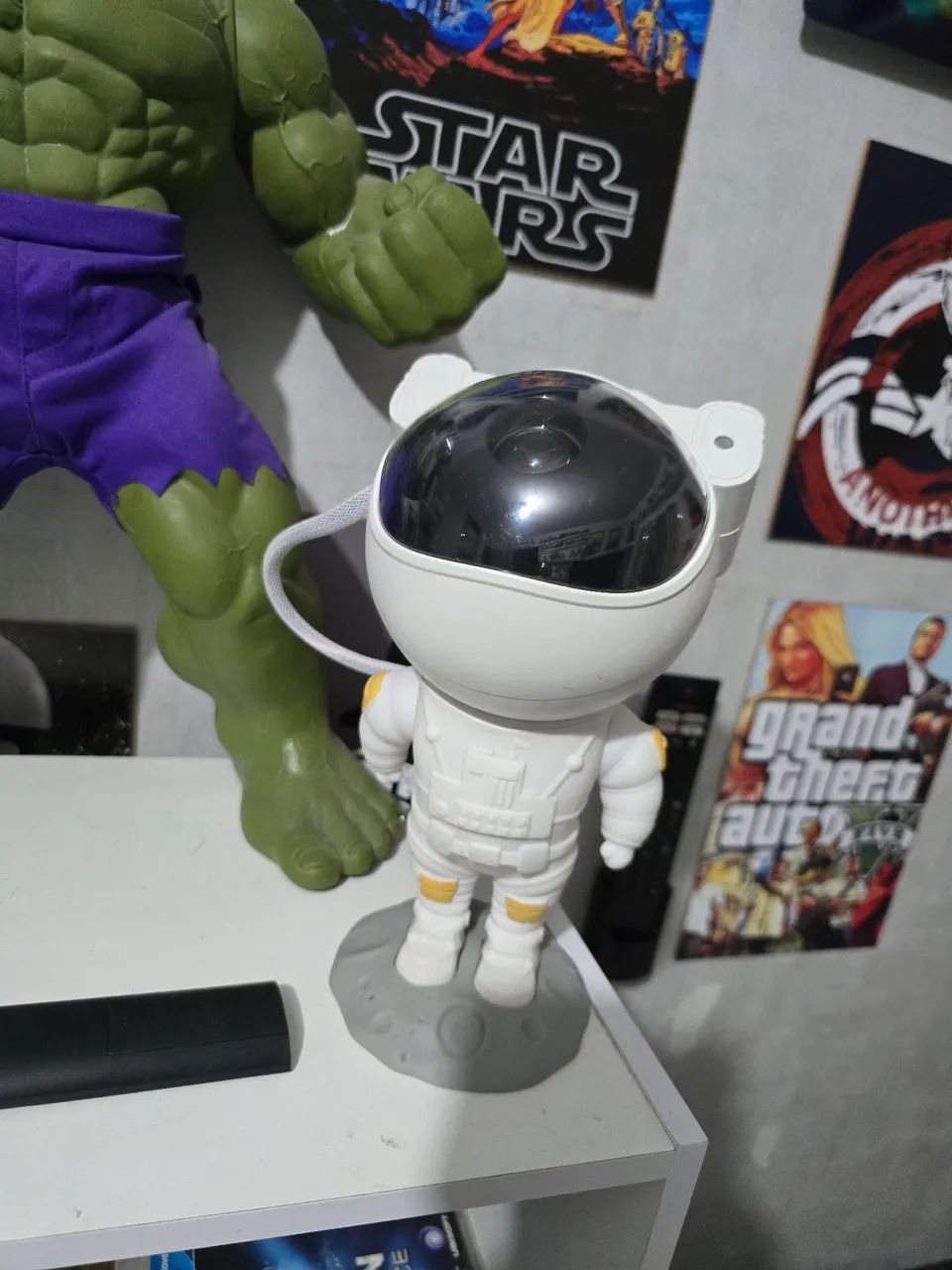 Astronauta projetor