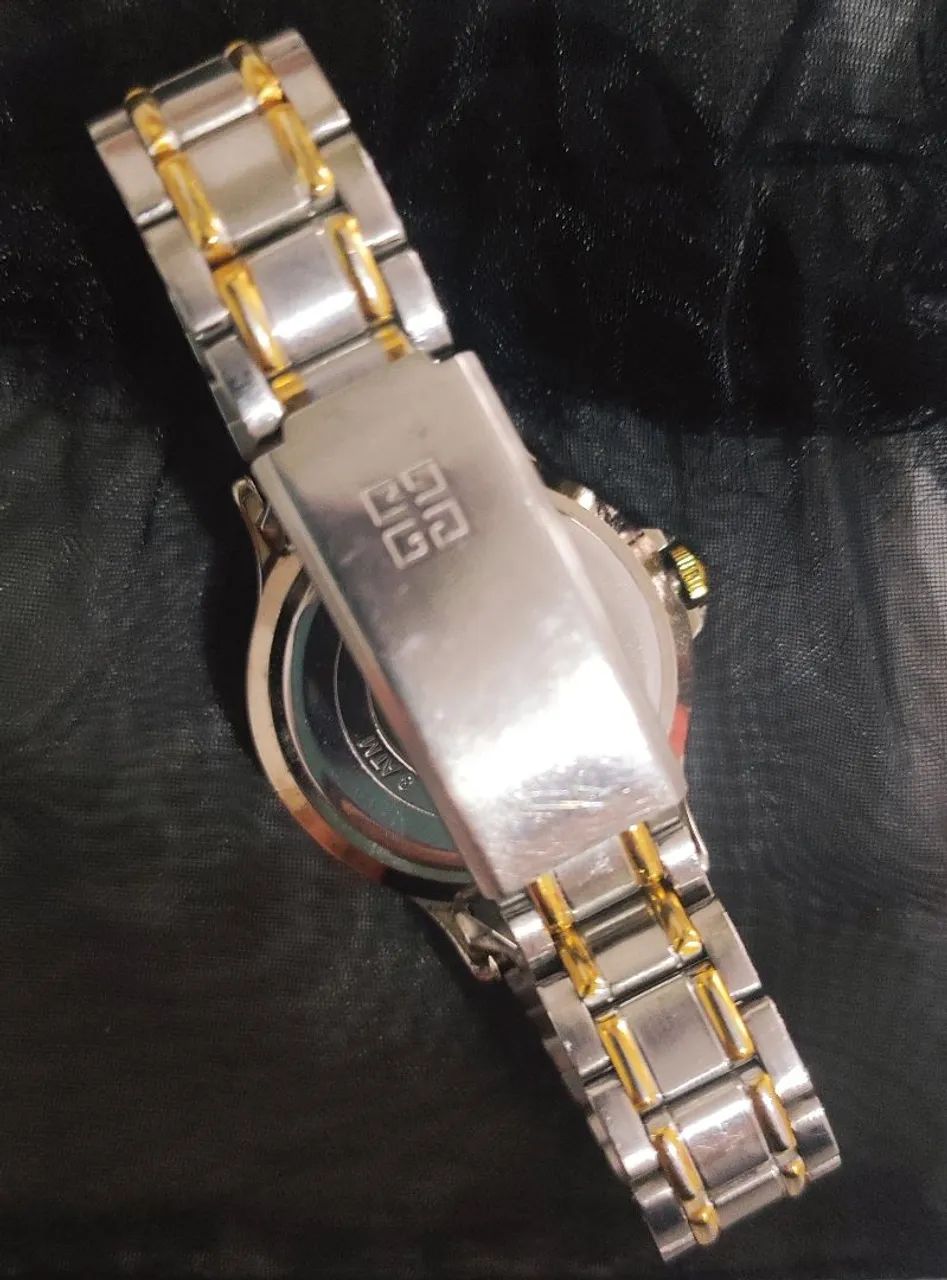 Vintage Givenchi , Aço Inoxidàvel , Quartzo mostrador Branco , 27mm - Foto 3