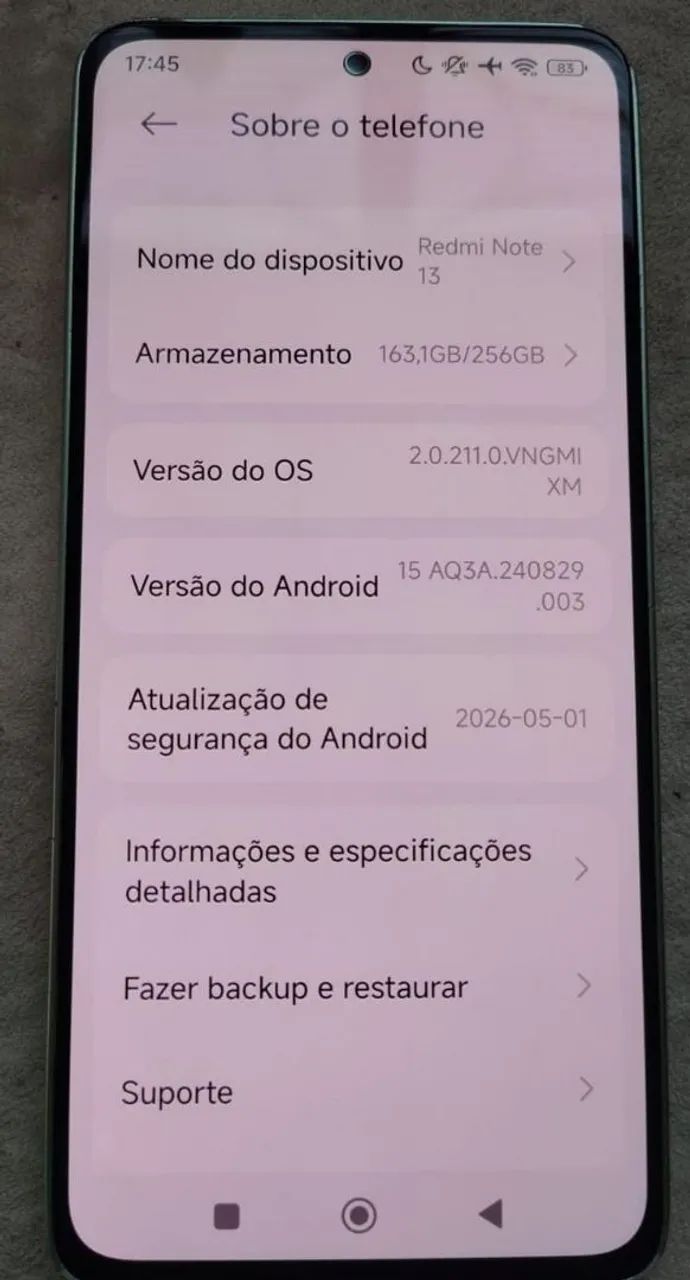 Vendo celular redmi note 13