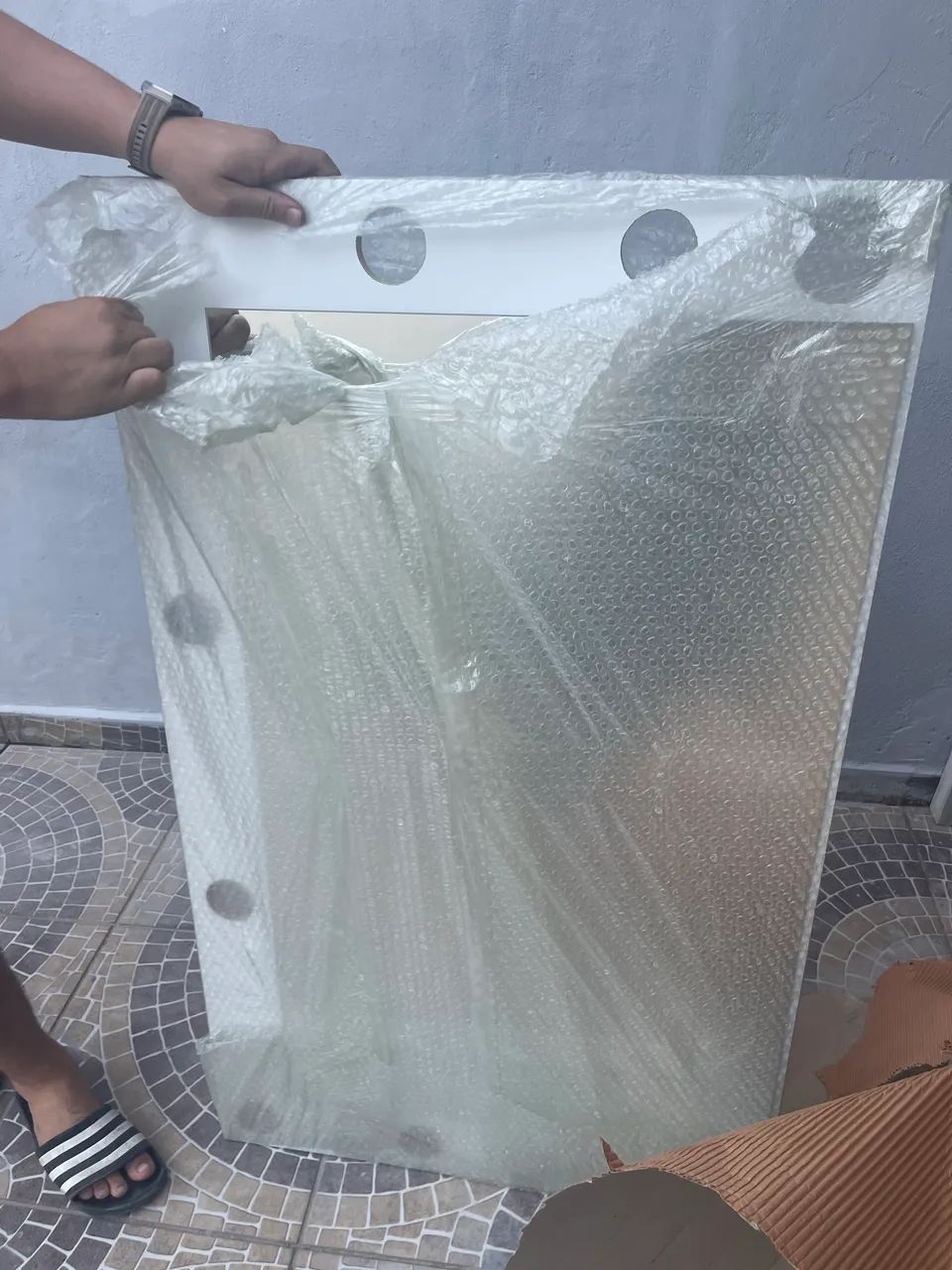 Espelho para penteadeira com espaço para luz - Foto 2