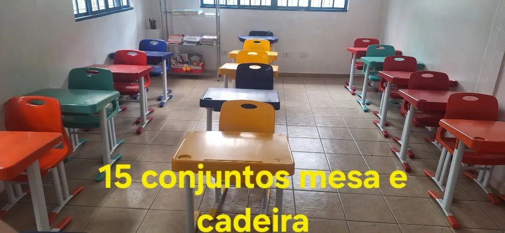 Carteiras escolares usadas - Foto 3