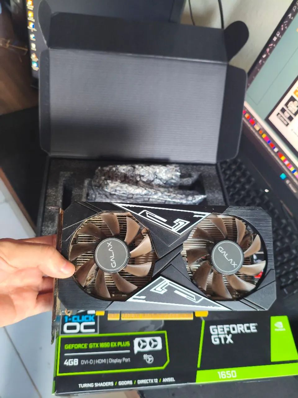 GTX 1650 ex 4gb ( SEMI NOVA) - Foto 2