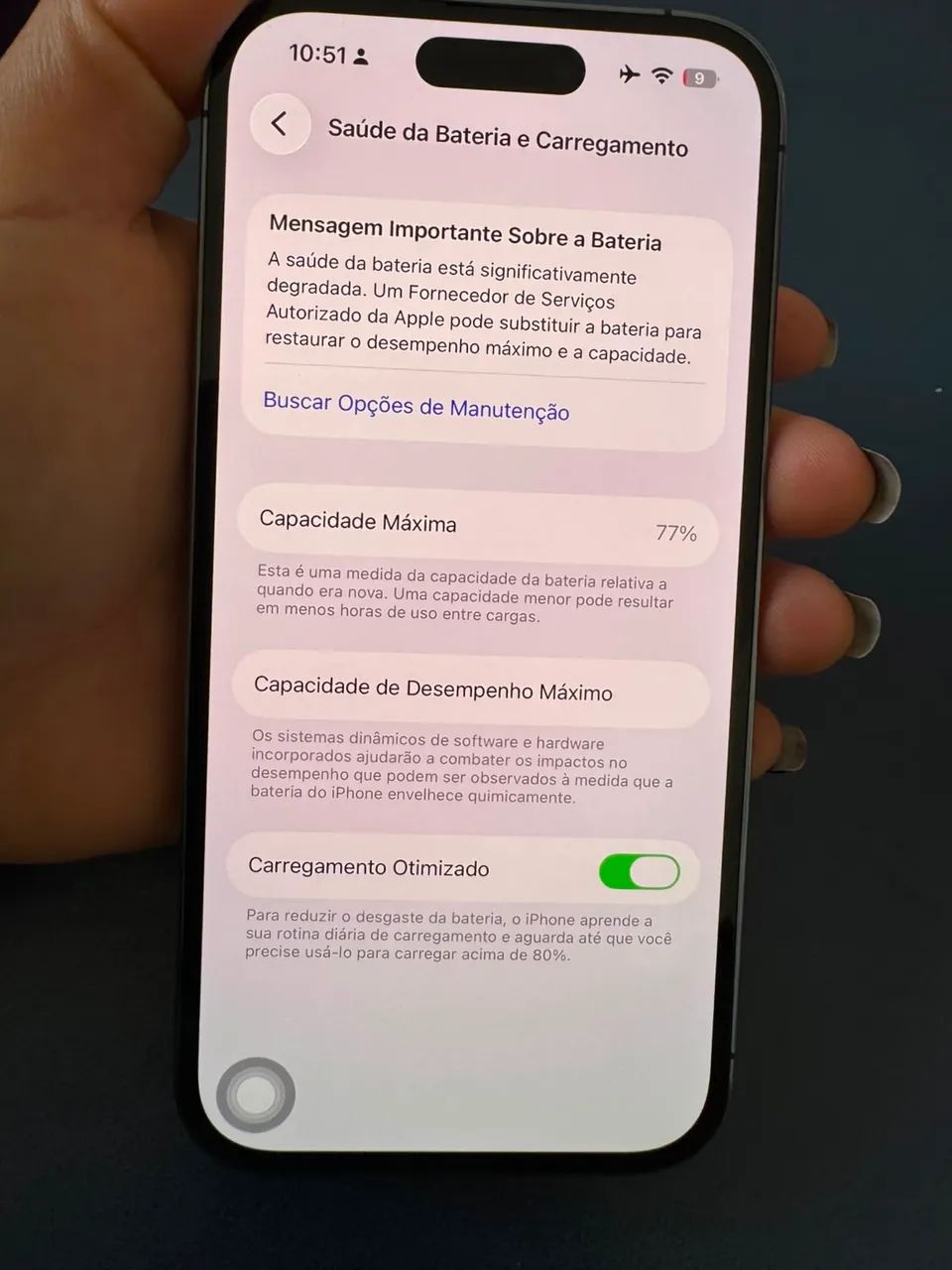 iPhone 14 Pro 256 GB - Roxo Profundo - Foto 5