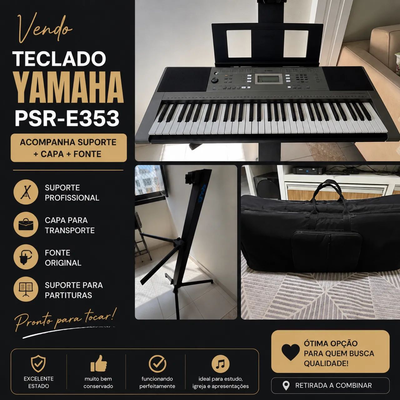Teclado Yamaha