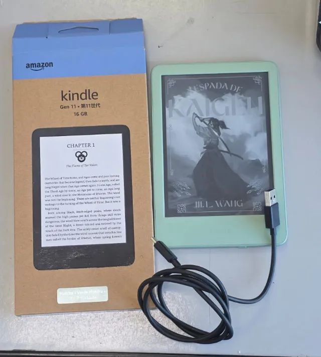 Kindle 11a Geração 16gb Verde Matcha **sem Iluminação** (Usado