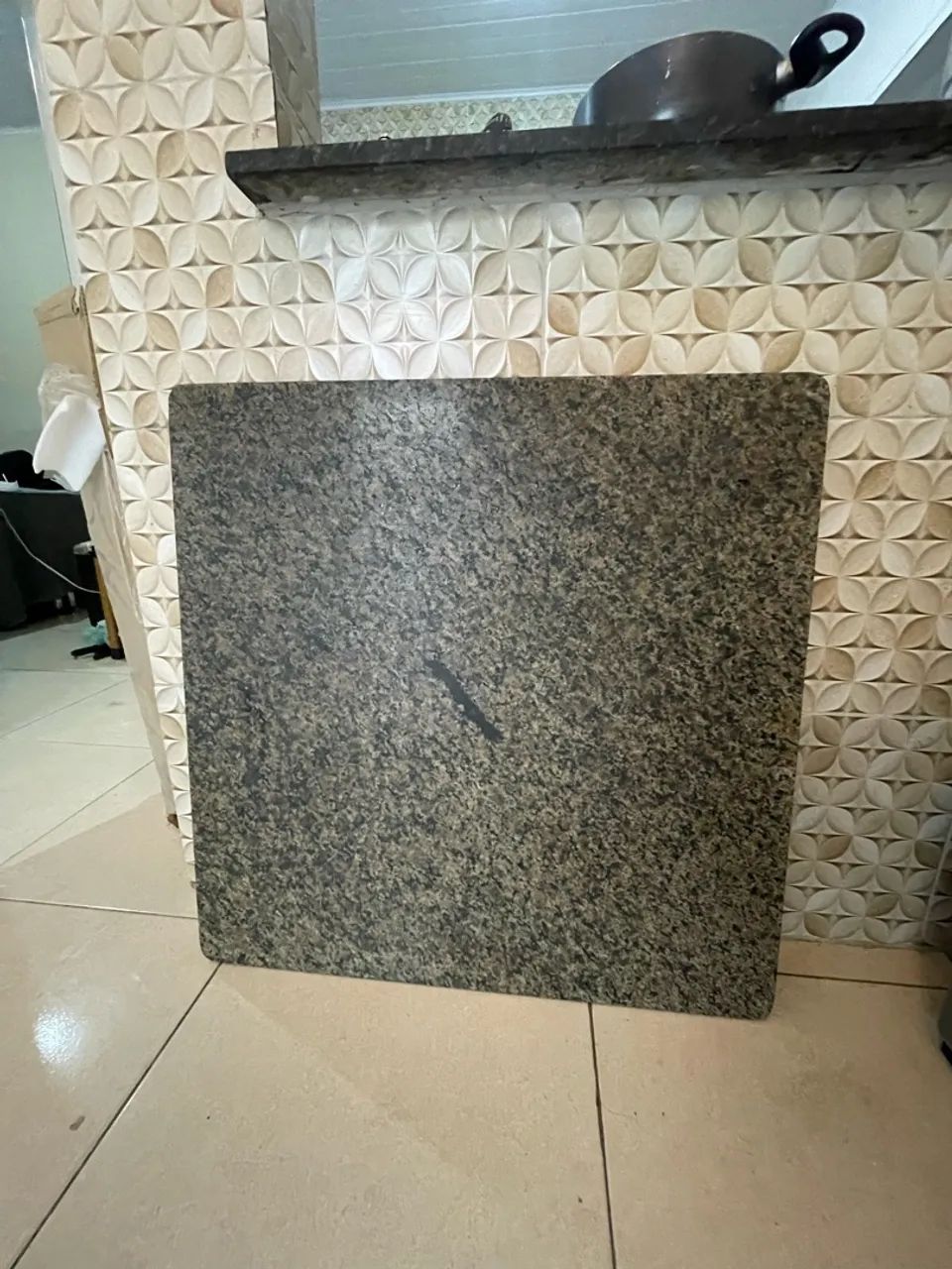 Mesa de Mármore 80x80 cm - Foto 2