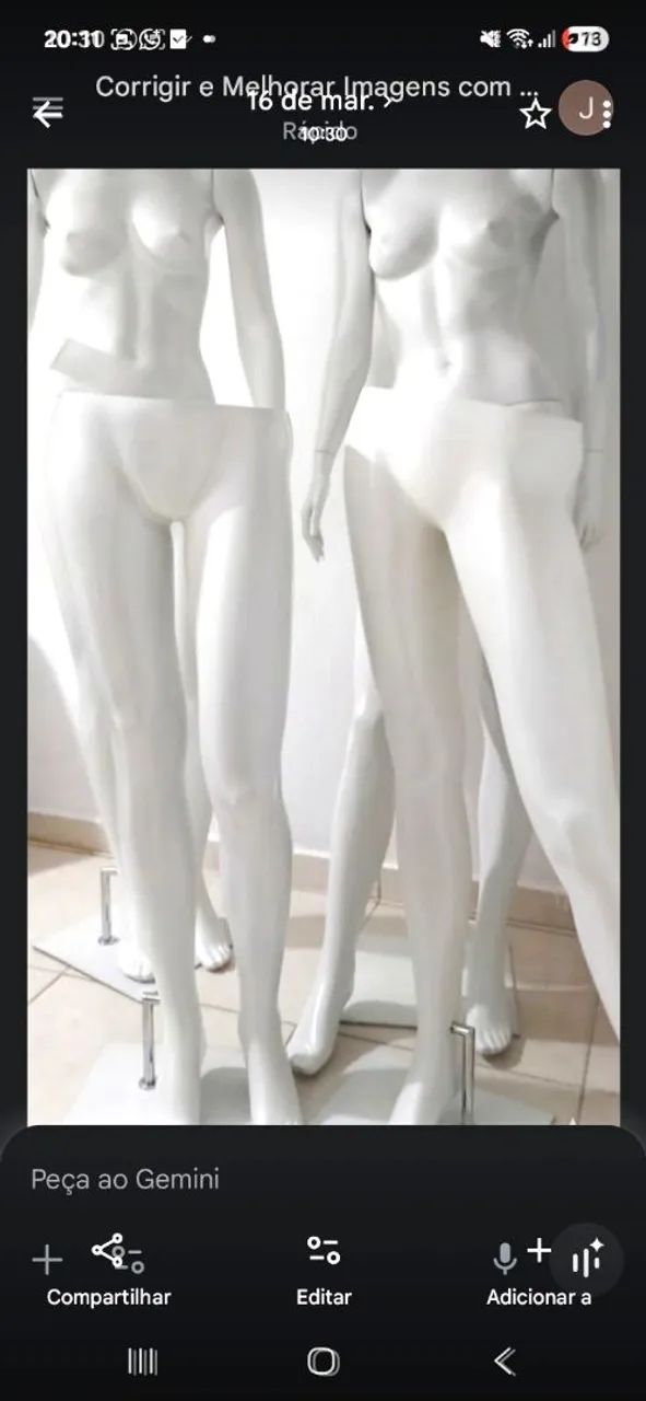 7 Manequins  de fibra - Foto 4