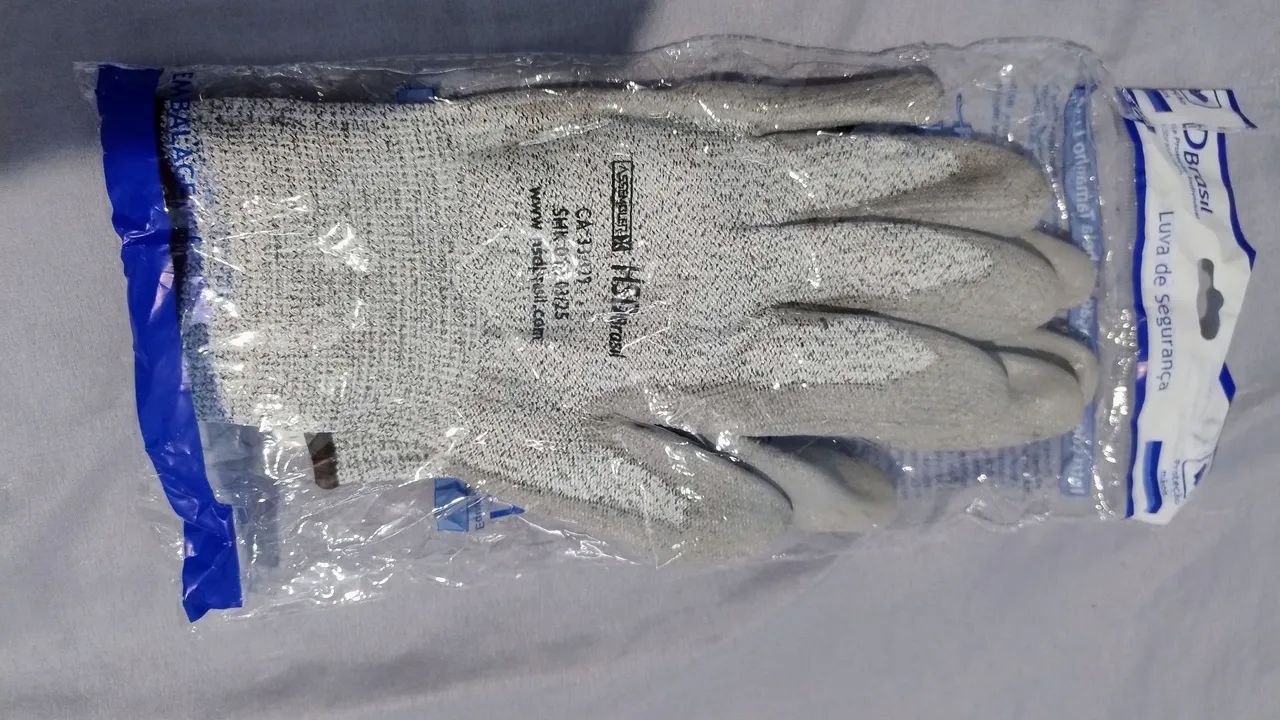 Kit 3 Pares Luvas Anti-corte