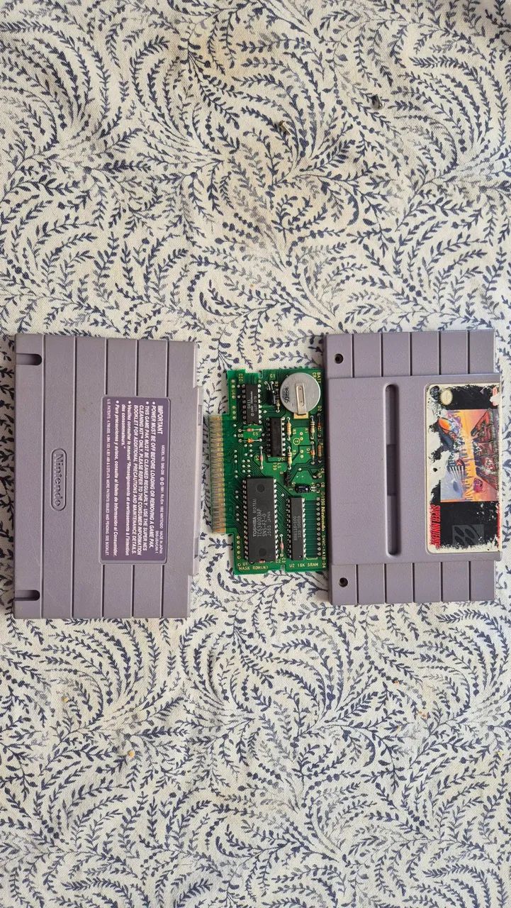 F-Zero snes original, traseira relabel - Foto 2
