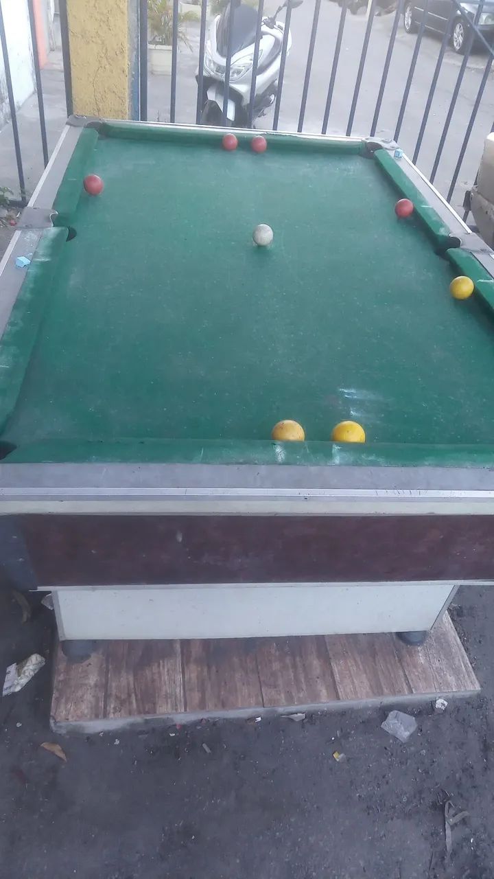 Sinuca ardósia precisa de reforma no fundo R$800 - Foto 5