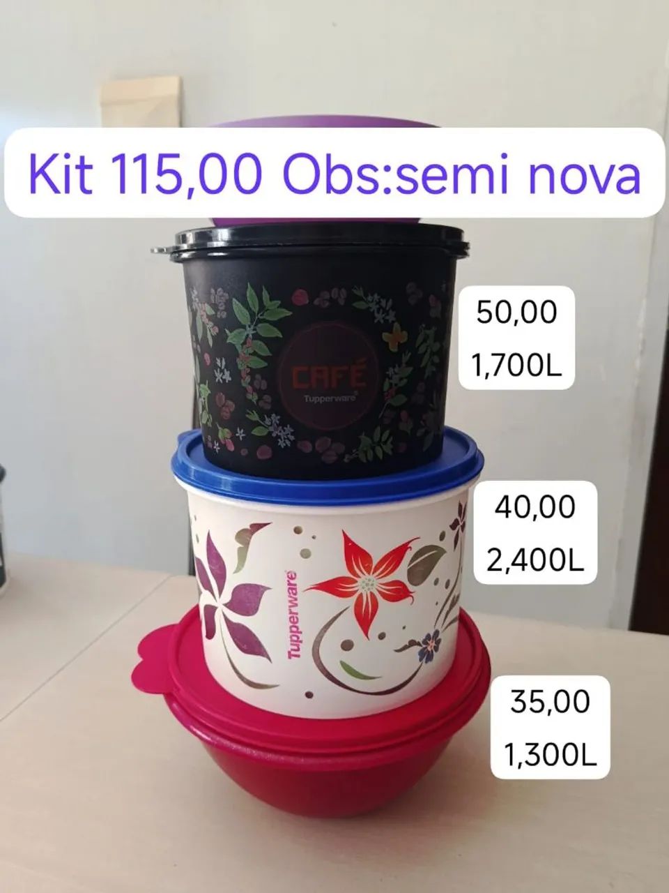 Tupperware diversos  - Foto 2