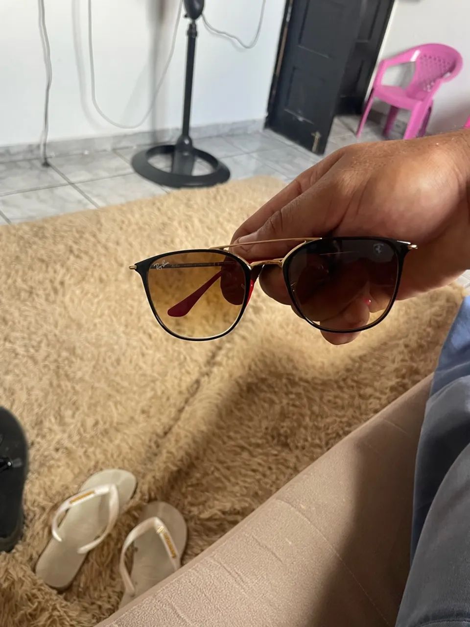 Ray-Ban Mirrored Square Unisex Sunglasses - Foto 3