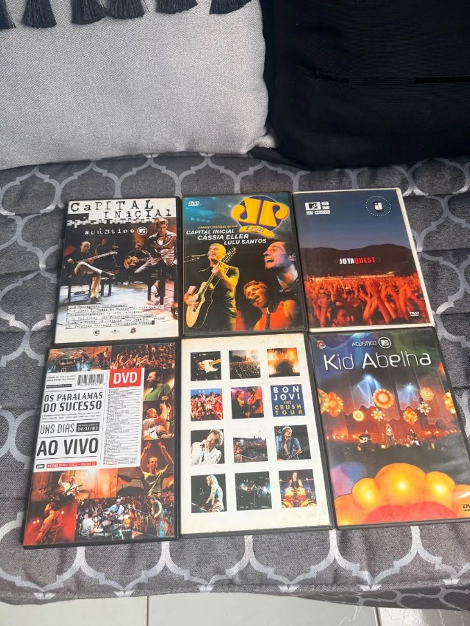 DVD musicais originais 