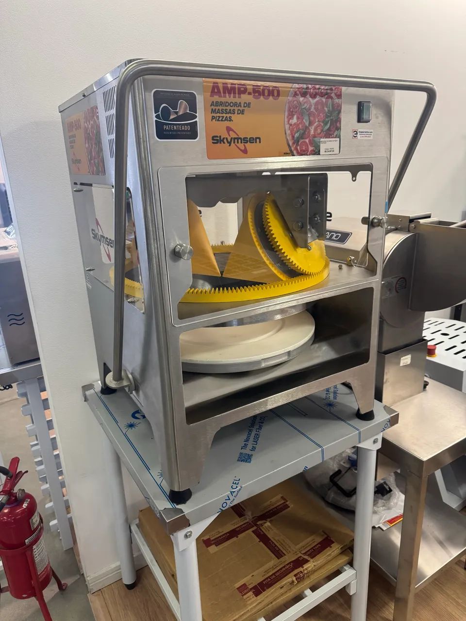 Abridor de Massas de Pizza até 50cm Aumenta seus ganhos.