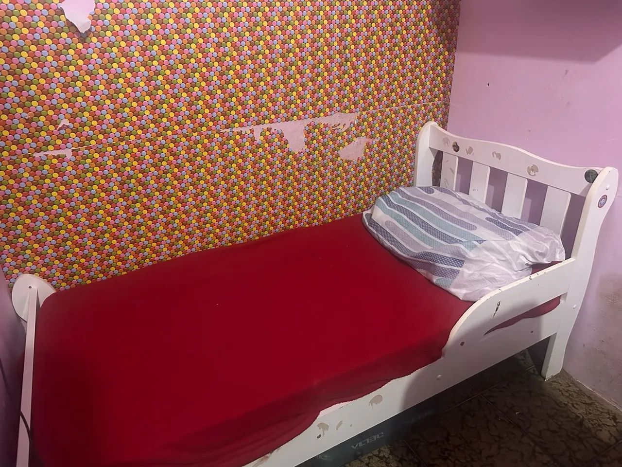 Cama infantil com colchão  - Foto 2