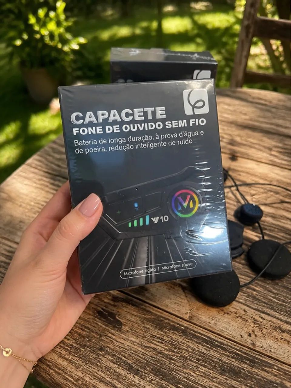 Fone Bluetooth para Capacete Motoqueiro - Foto 4