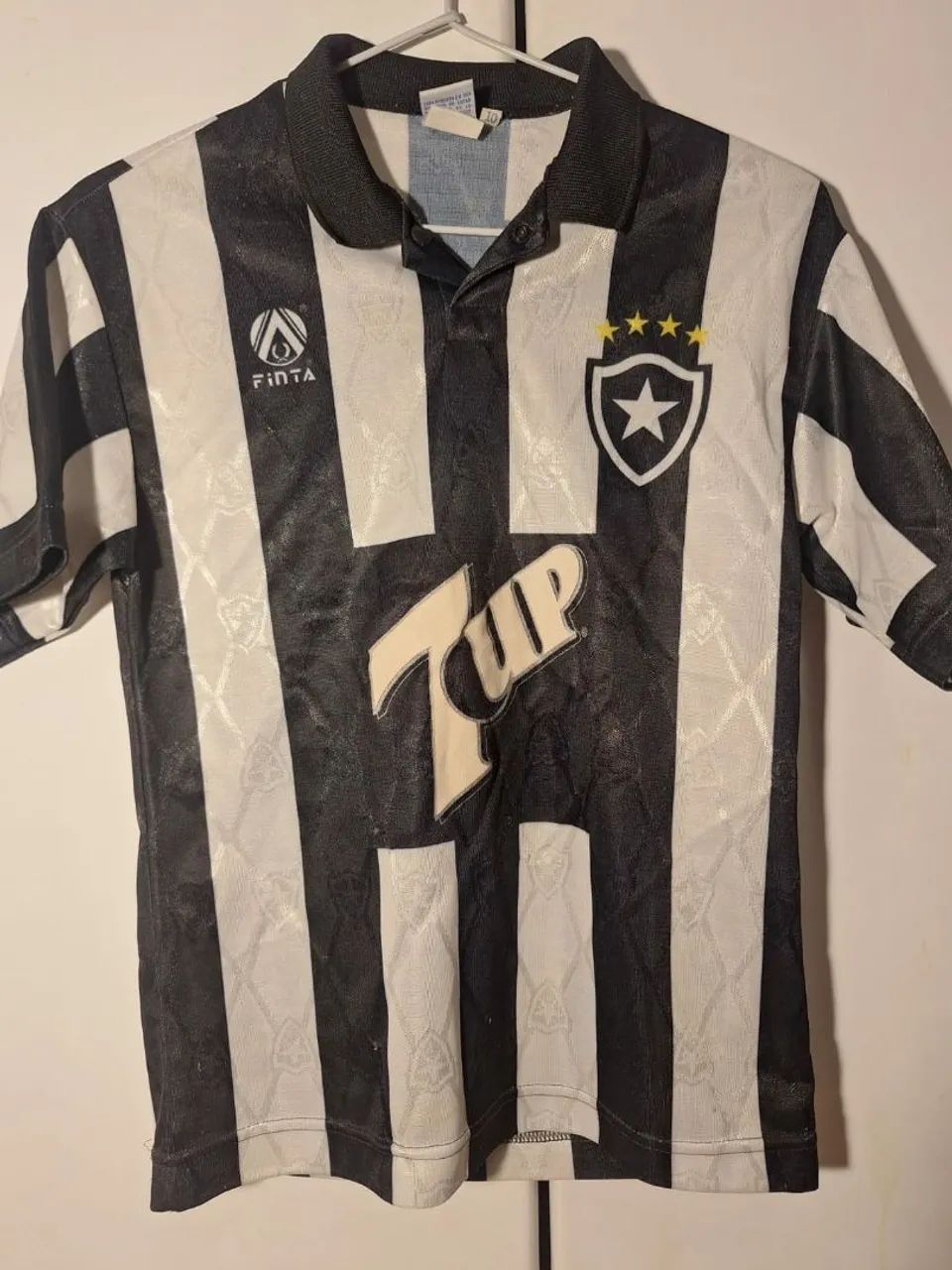 Uniforme Botafogo 1995 - Assinada em 95 por Túlio Maravilha