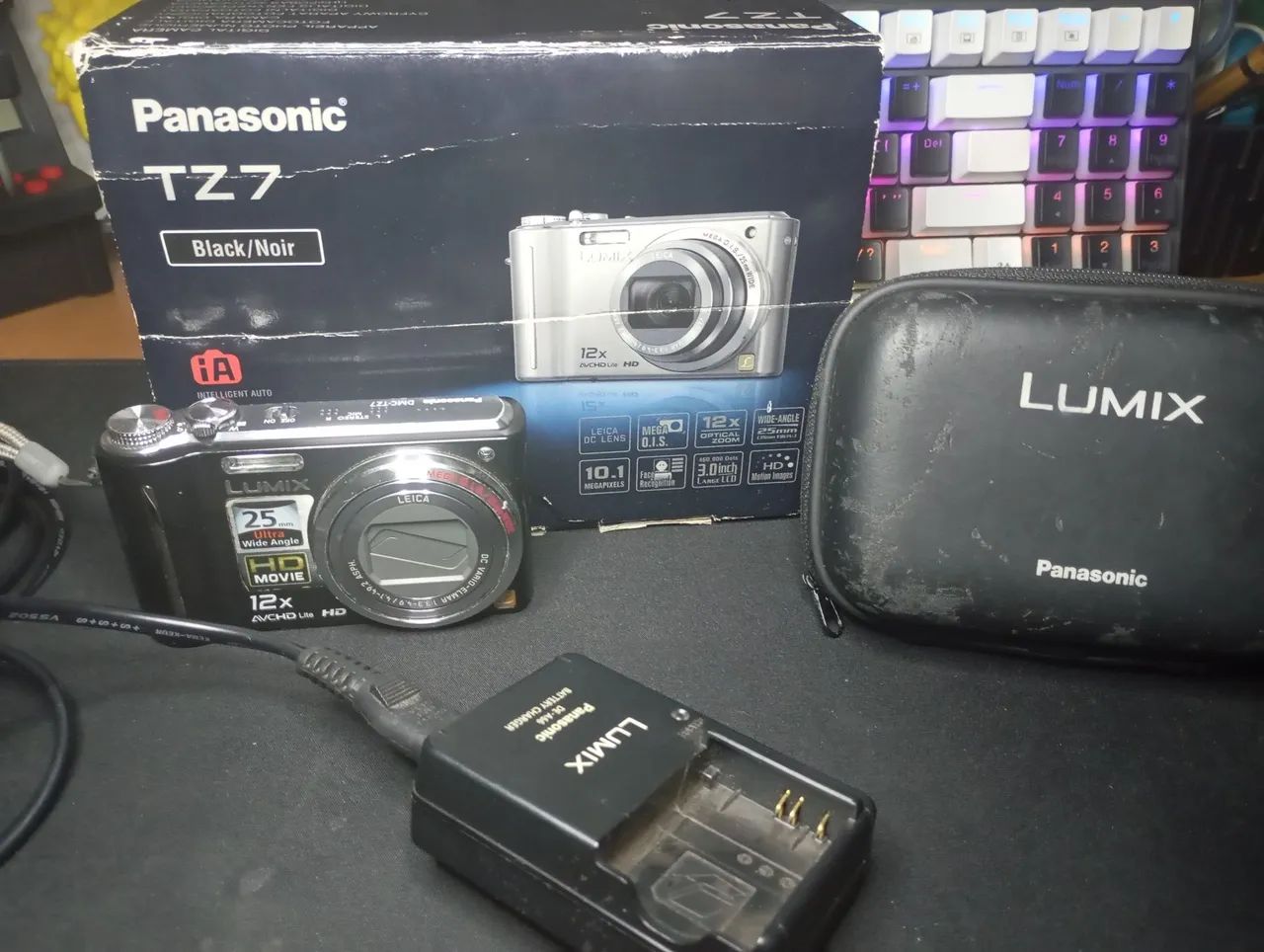 Kit Camera Digital Lumix TZ7 - Foto 2