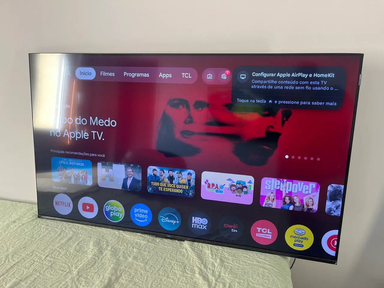 50 polegadas Smartv TCL 4k Bhuetooth  - Foto 3