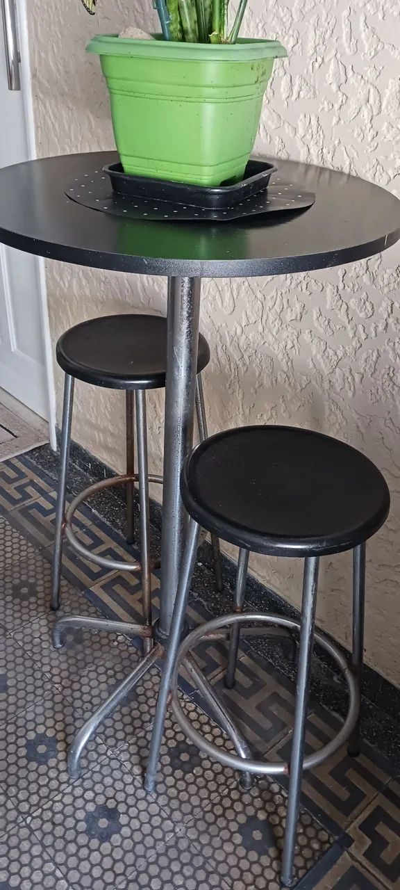 Mesa bistrô para bar ou varanda. - Foto 2