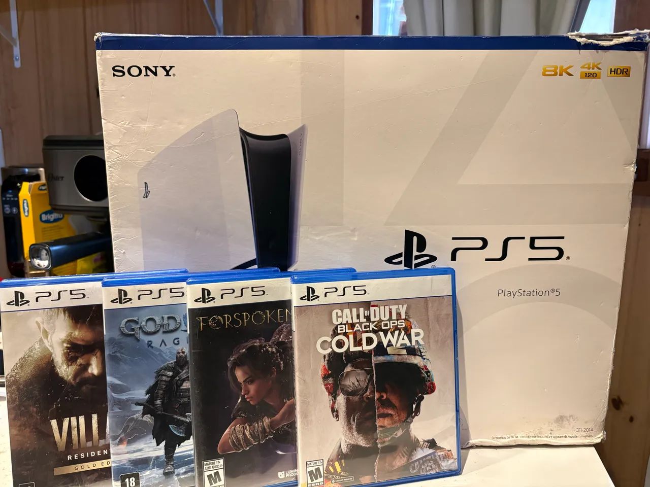 PlayStation 5 Slim Disk 1TB 1 Controle Branco Sony  - Foto 2